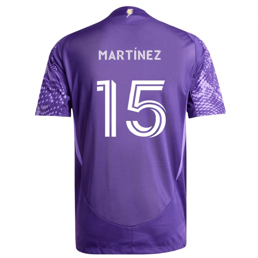 Danxen Dámské Antonio Martínez #15 Fialová Bílá Domů Hráčské Dresy 2026/27 Dres