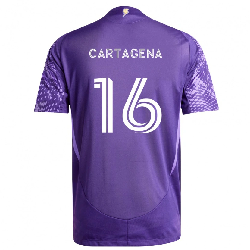 Danxen Dámské Wilder Cartagena #16 Fialová Bílá Domů Hráčské Dresy 2026/27 Dres
