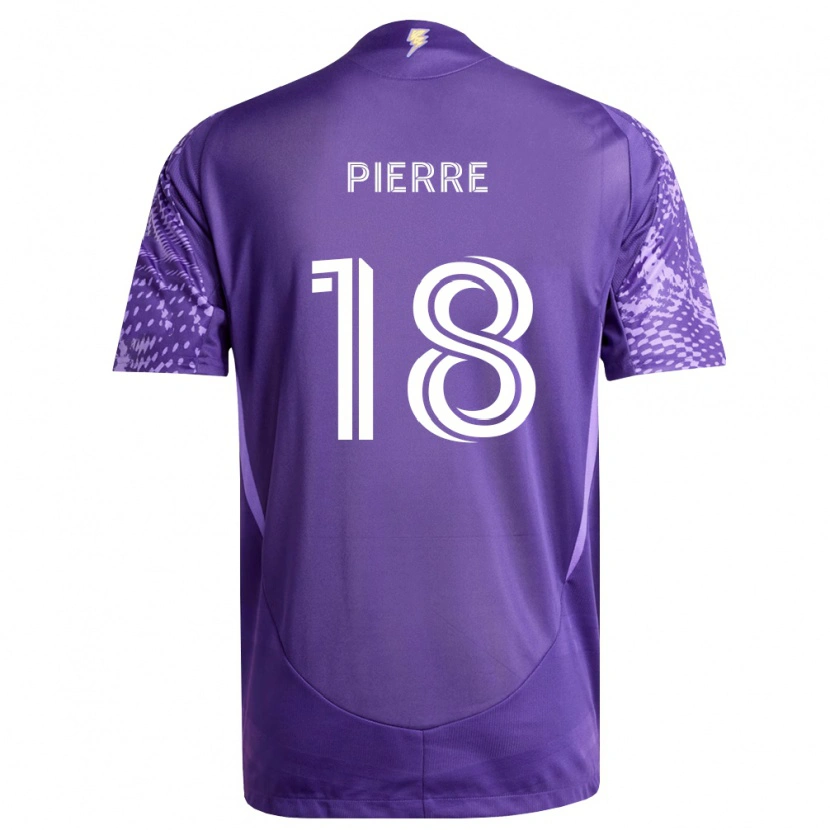 Danxen Dámské Nikolai Pierre #18 Fialová Bílá Domů Hráčské Dresy 2026/27 Dres