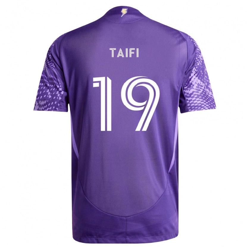 Danxen Dámské Zakaria Taifi #19 Fialová Bílá Domů Hráčské Dresy 2026/27 Dres