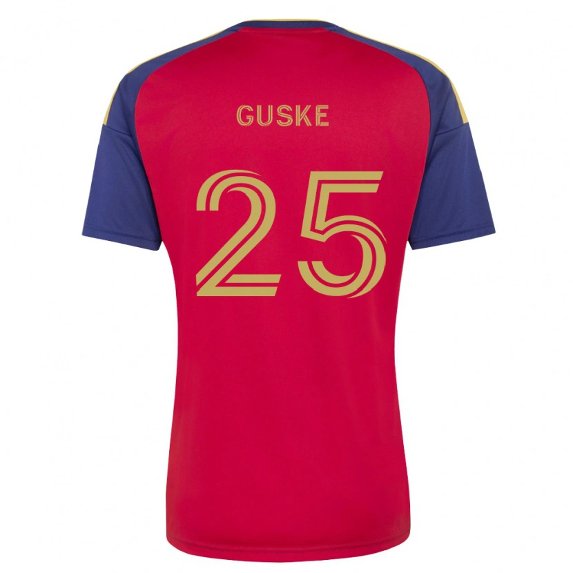 Danxen Dámské Colin Guske #25 Královsky Modrá Hnědá Červená Domů Hráčské Dresy 2026/27 Dres