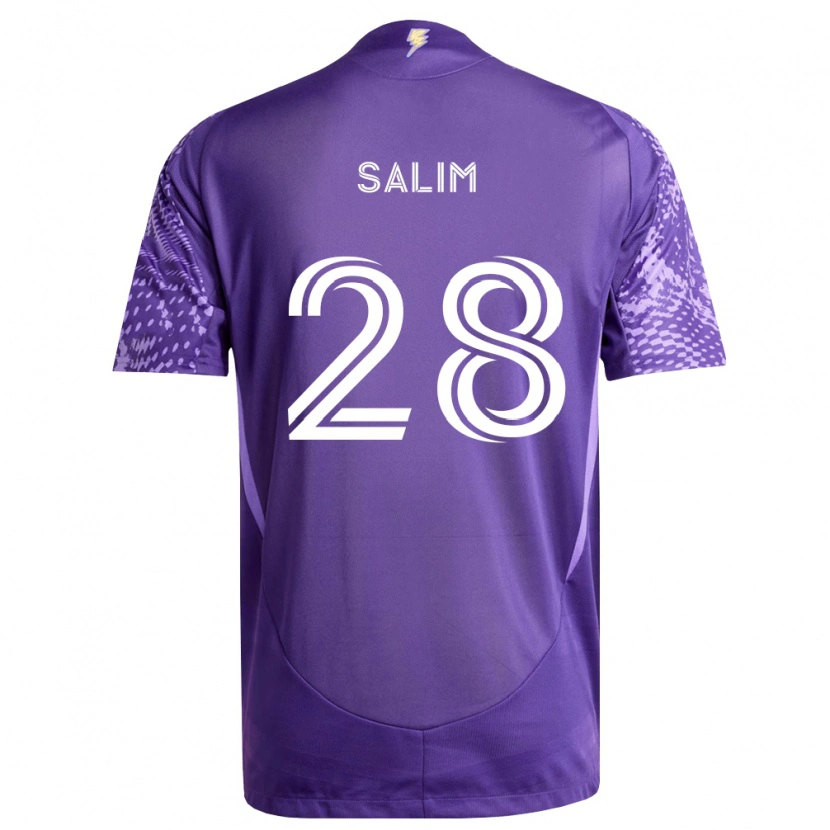 Danxen Dámské Abdi Salim #28 Fialová Bílá Domů Hráčské Dresy 2026/27 Dres