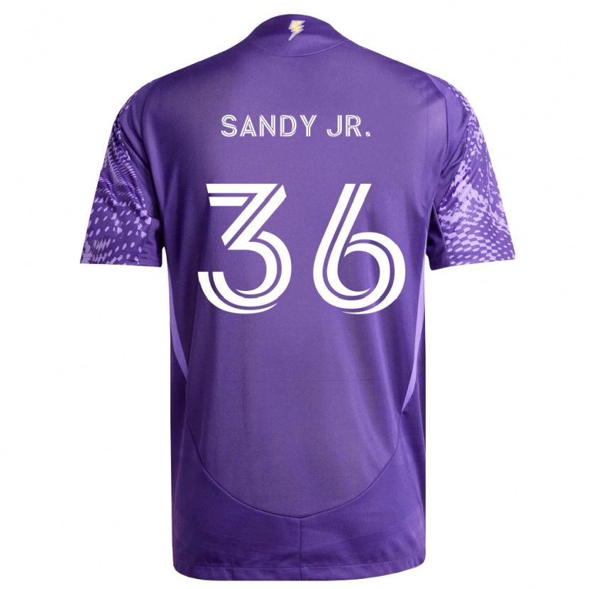 Danxen Dámské Titus Sandy Jr. #36 Fialová Bílá Domů Hráčské Dresy 2026/27 Dres