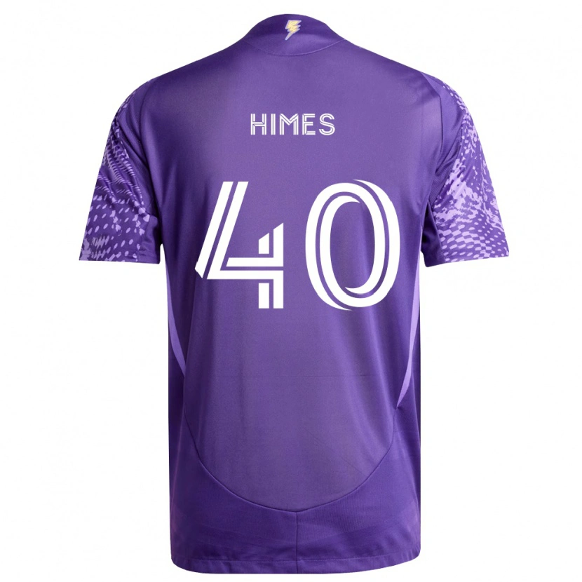 Danxen Dámské Tristan Himes #40 Fialová Bílá Domů Hráčské Dresy 2026/27 Dres