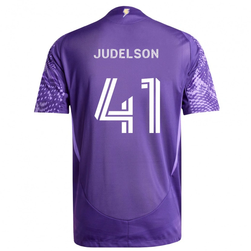 Danxen Dámské Dylan Judelson #41 Fialová Bílá Domů Hráčské Dresy 2026/27 Dres