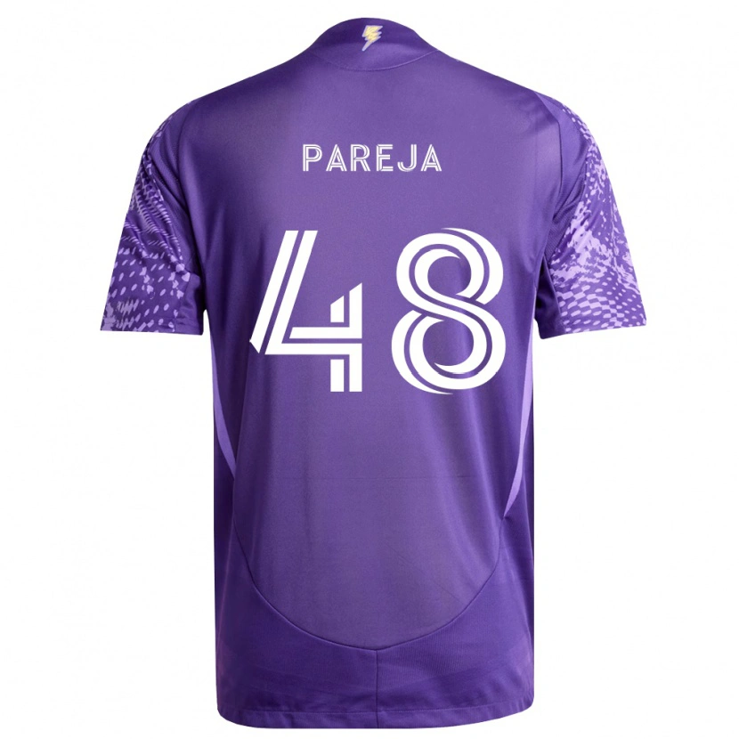 Danxen Dámské Diego Pareja #48 Fialová Bílá Domů Hráčské Dresy 2026/27 Dres