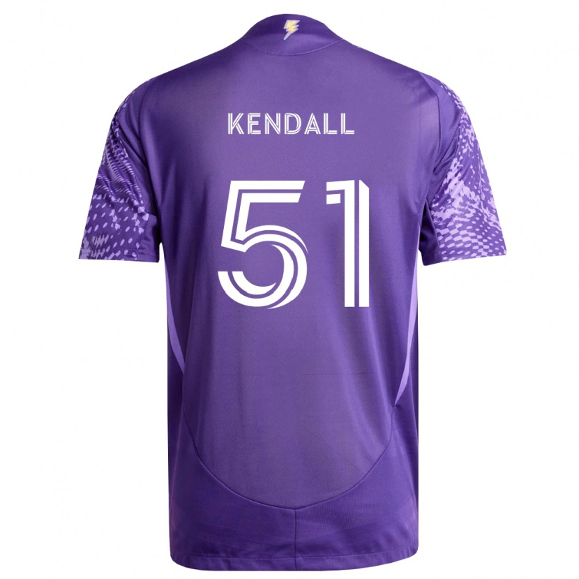 Danxen Dámské Brady Kendall #51 Fialová Bílá Domů Hráčské Dresy 2026/27 Dres