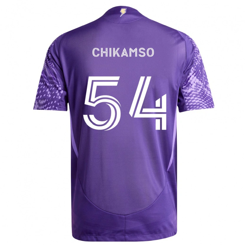 Danxen Dámské Albright Chikamso #54 Fialová Bílá Domů Hráčské Dresy 2026/27 Dres