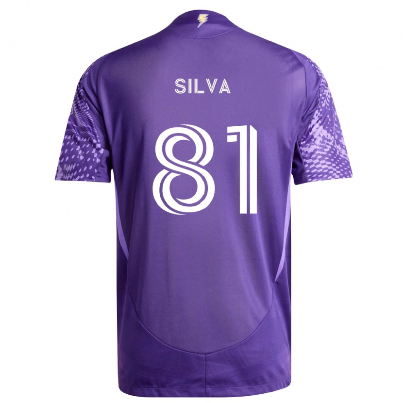 Danxen Dámské Luan Silva #81 Fialová Bílá Domů Hráčské Dresy 2026/27 Dres