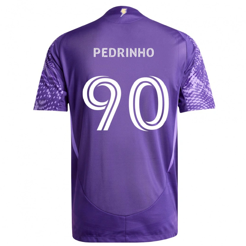 Danxen Dámské Pedro Leão #90 Fialová Bílá Domů Hráčské Dresy 2026/27 Dres