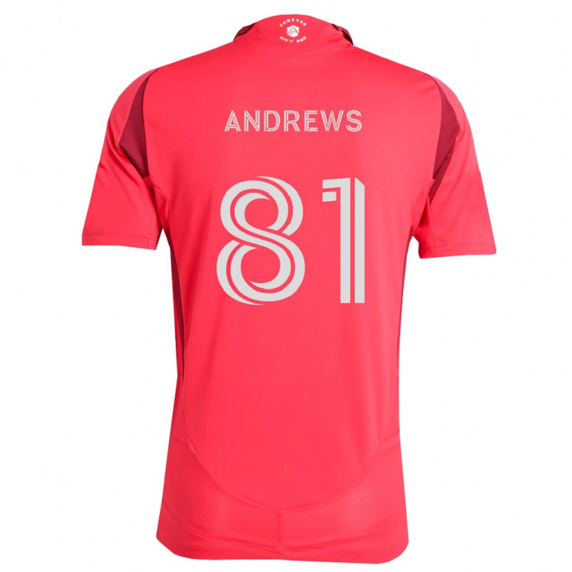 Danxen Dámské Joe Andrews #81 Purpurová Bílá Domů Hráčské Dresy 2026/27 Dres