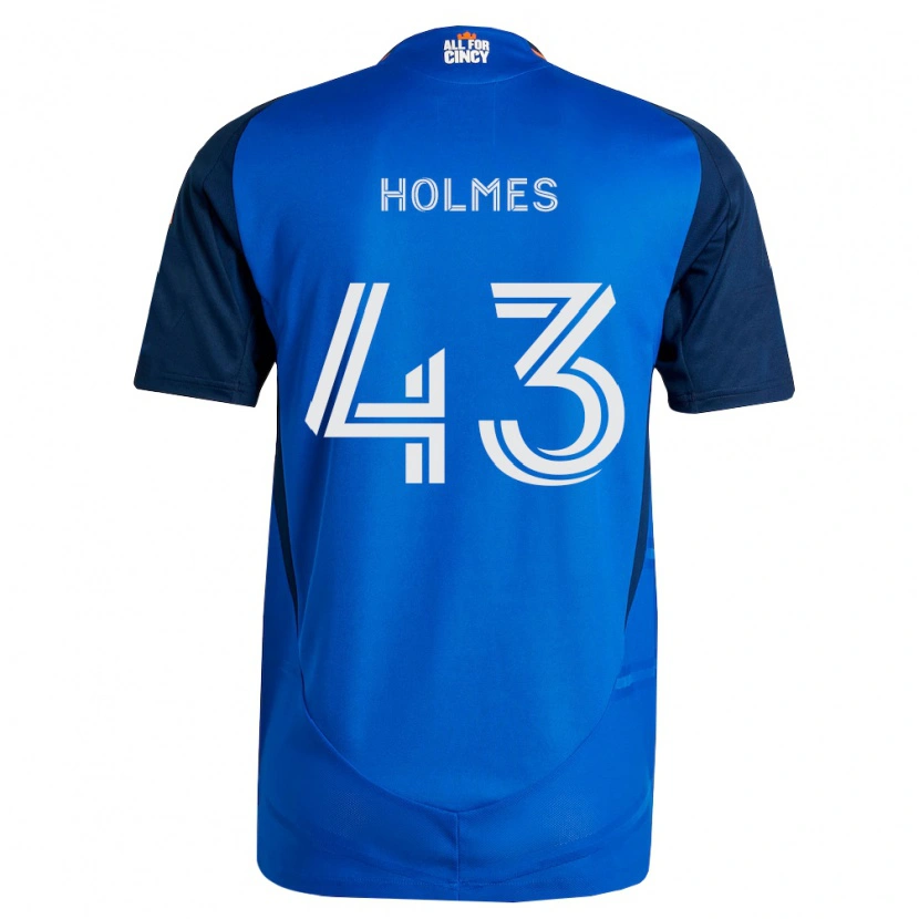 Danxen Dámské Charlie Holmes #43 Královsky Modrá Oranžová Domů Hráčské Dresy 2026/27 Dres