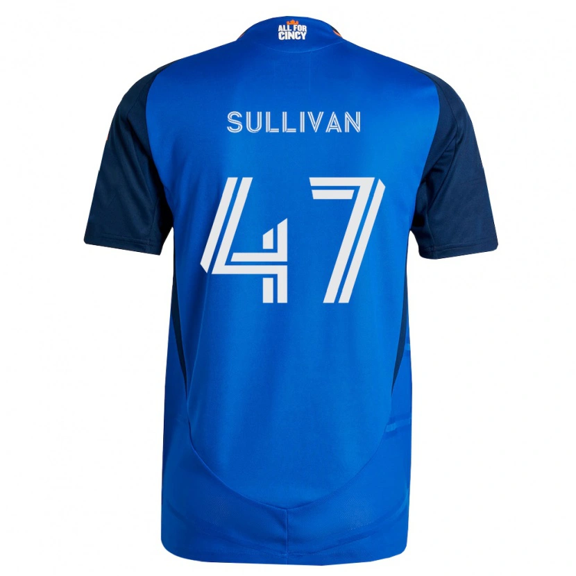 Danxen Dámské Michael Sullivan #47 Královsky Modrá Oranžová Domů Hráčské Dresy 2026/27 Dres