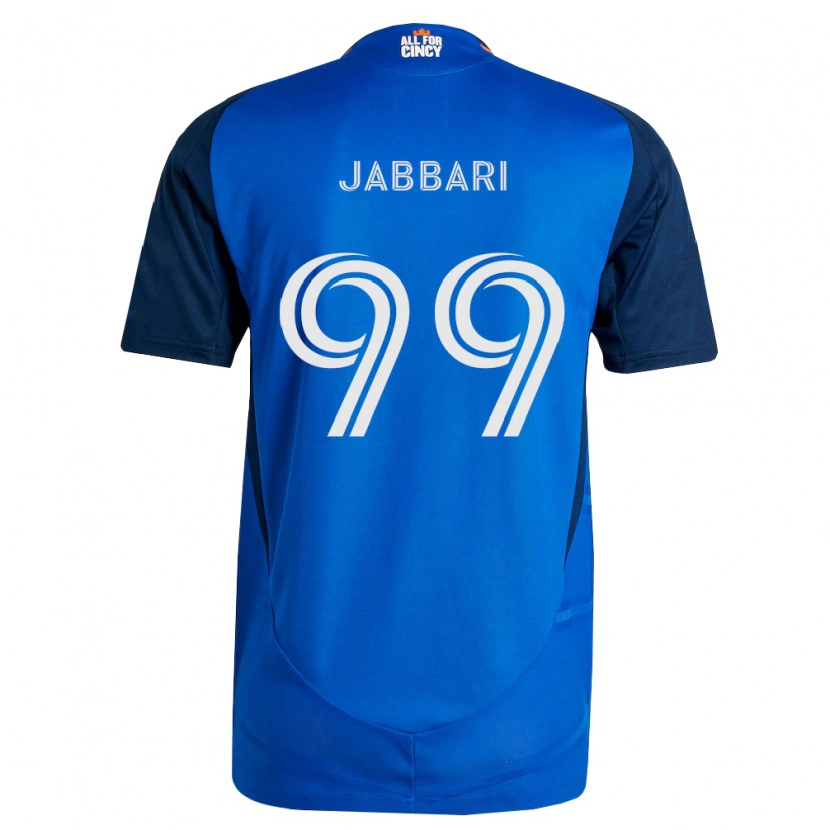 Danxen Dámské Ayoub Jabbari #99 Královsky Modrá Oranžová Domů Hráčské Dresy 2026/27 Dres