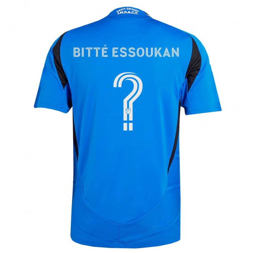 Danxen Dámské Oliver Bitté Essoukan #0 Modrá Bílá Černá Domů Hráčské Dresy 2026/27 Dres