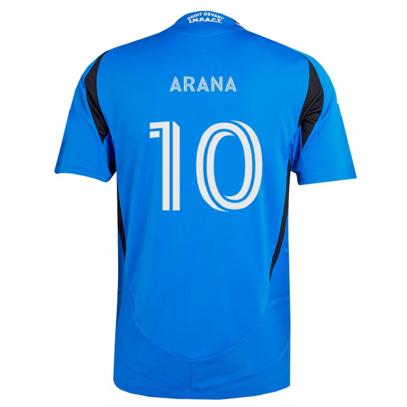 Danxen Dámské Patrick Arana #10 Modrá Bílá Černá Domů Hráčské Dresy 2026/27 Dres