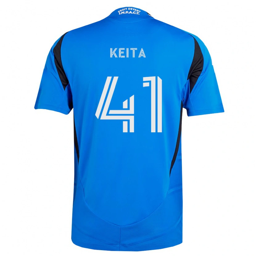 Danxen Dámské Samsy Keita #41 Modrá Bílá Černá Domů Hráčské Dresy 2026/27 Dres