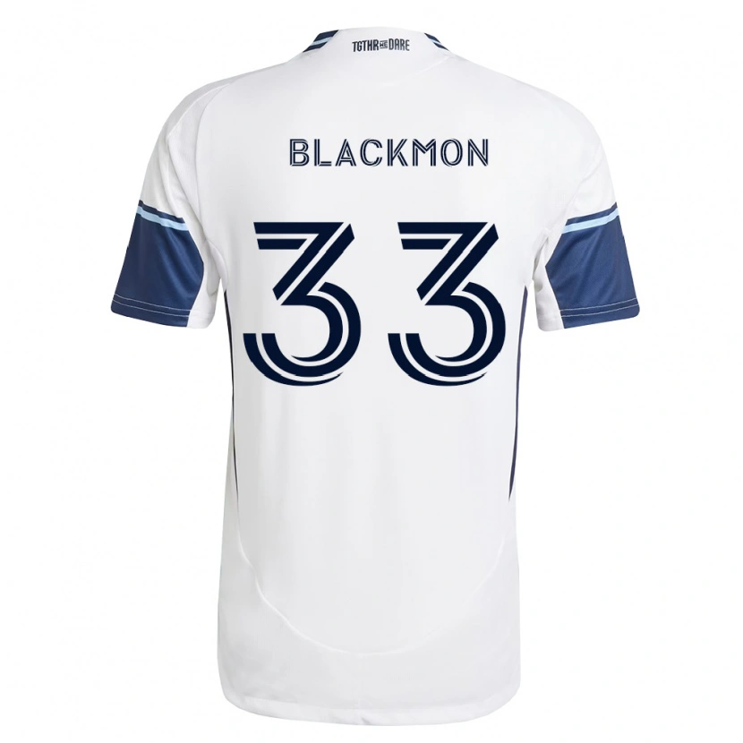 Danxen Dámské Tristan Blackmon #33 Bílá Královsky Modrá Domů Hráčské Dresy 2026/27 Dres