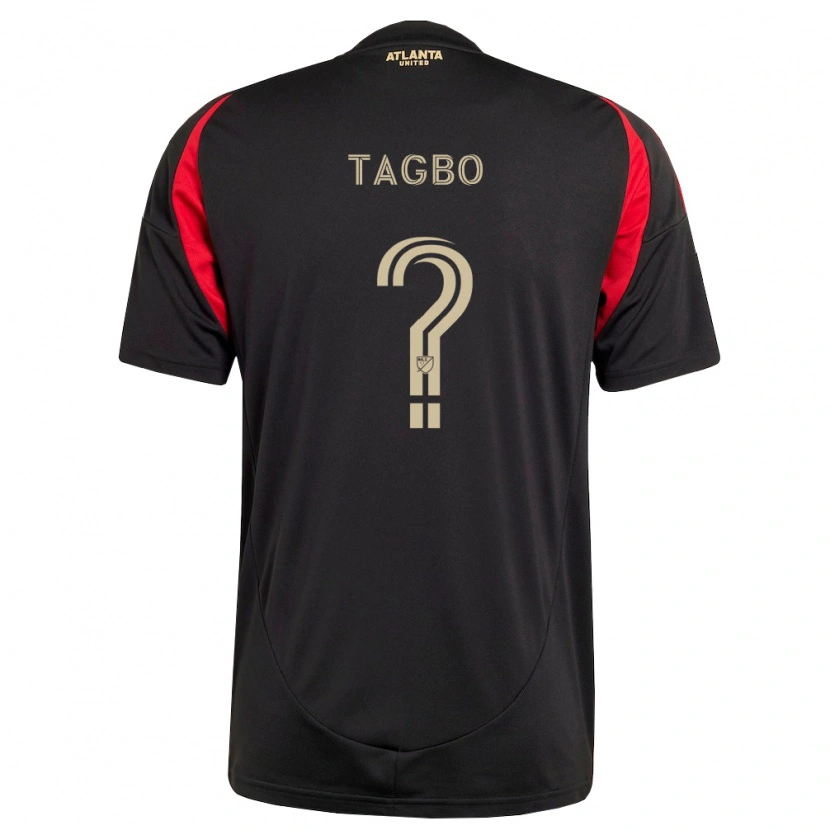 Danxen Dámské Daniel Tagbo #0 Černá Červená Domů Hráčské Dresy 2026/27 Dres