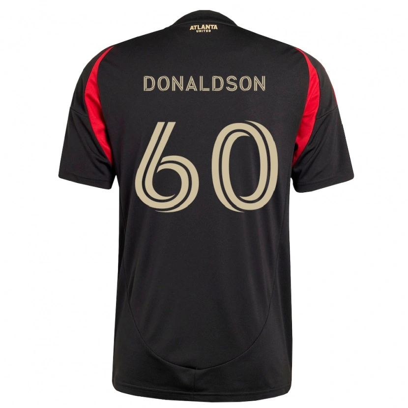 Danxen Dámské James Donaldson #60 Černá Červená Domů Hráčské Dresy 2026/27 Dres