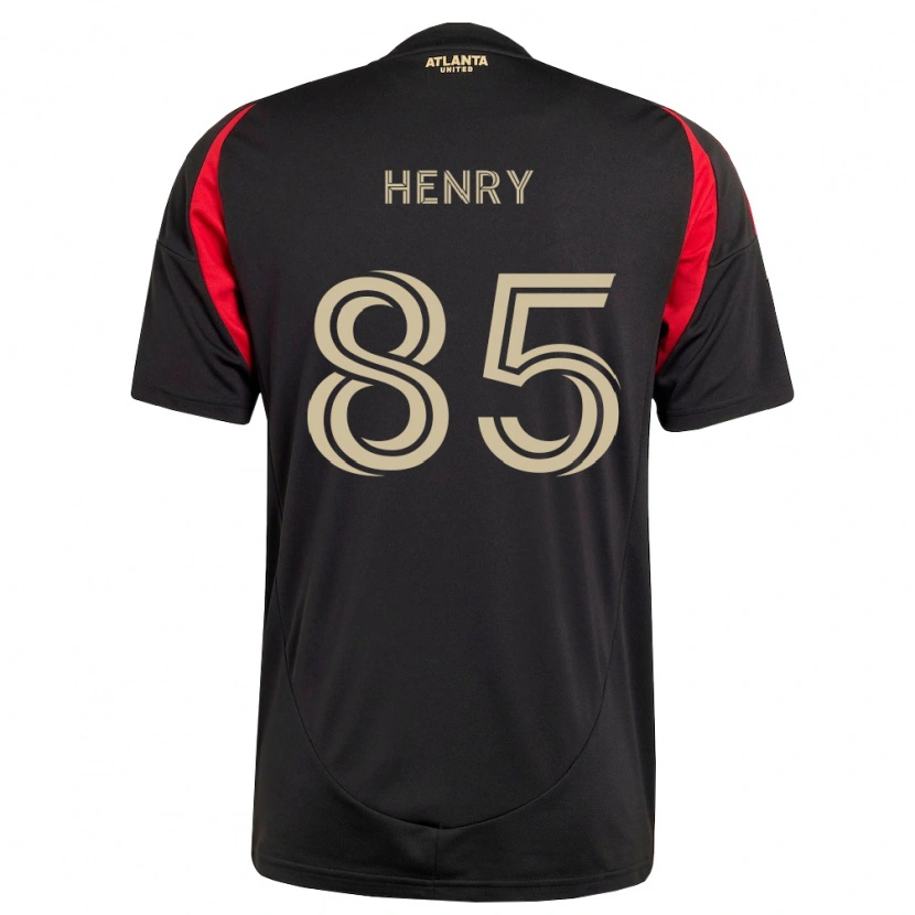 Danxen Dámské Amir Henry #85 Černá Červená Domů Hráčské Dresy 2026/27 Dres