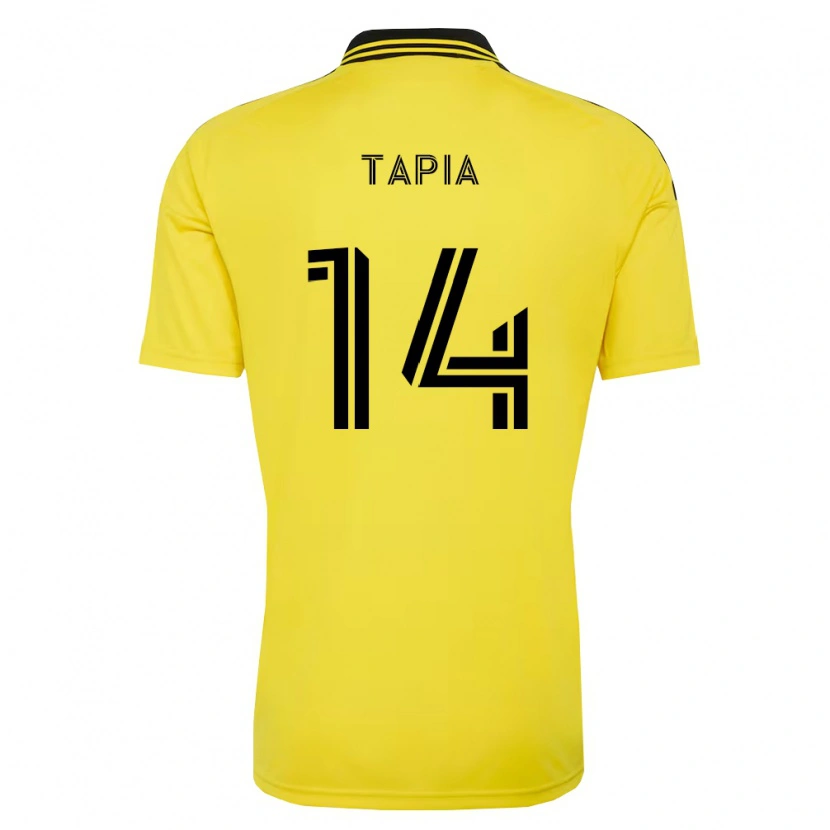 Danxen Dámské Gonzalo Tapia #14 Žlutá Černá Domů Hráčské Dresy 2026/27 Dres