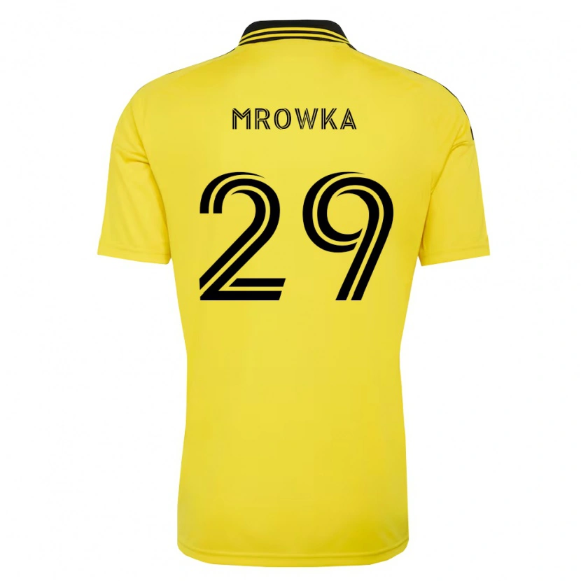Danxen Dámské Cole Mrowka #29 Žlutá Černá Domů Hráčské Dresy 2026/27 Dres