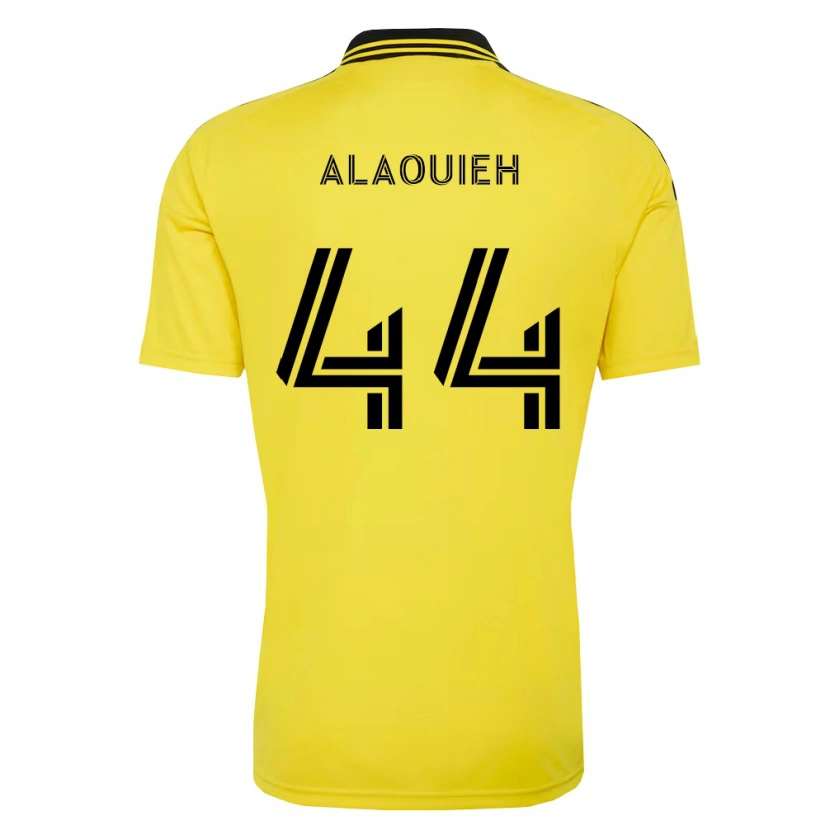 Danxen Dámské Anthony Alaouieh #44 Žlutá Černá Domů Hráčské Dresy 2026/27 Dres