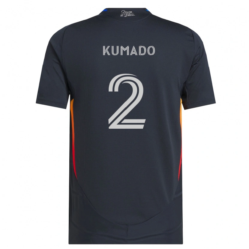 Danxen Dámské Willy Kumado #2 Tmavě Šedá Červená Domů Hráčské Dresy 2026/27 Dres