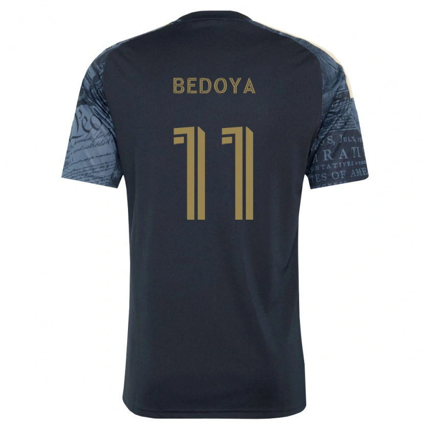 Danxen Dámské Alejandro Bedoya #11 Tmavě Modrá Hnědá Domů Hráčské Dresy 2026/27 Dres