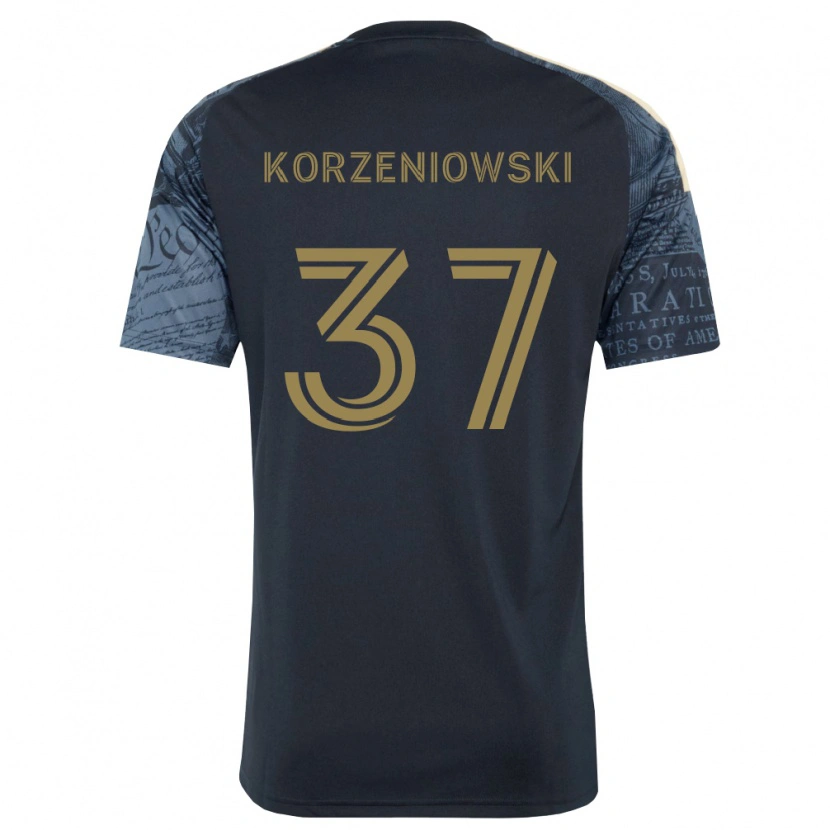 Danxen Dámské Stas Korzeniowski #37 Tmavě Modrá Hnědá Domů Hráčské Dresy 2026/27 Dres
