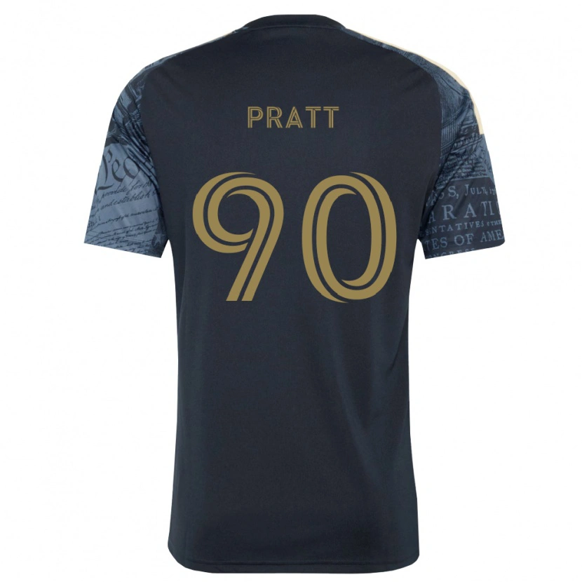 Danxen Dámské Oliver Pratt #90 Tmavě Modrá Hnědá Domů Hráčské Dresy 2026/27 Dres