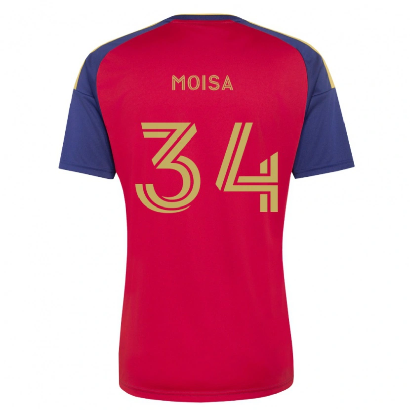 Danxen Dámské Luca Moisa #34 Královsky Modrá Hnědá Červená Domů Hráčské Dresy 2026/27 Dres
