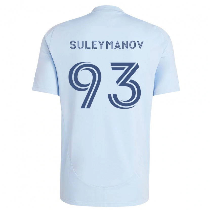 Danxen Dámské Shapi Suleymanov #93 Světle Modrá Světle Šedá Domů Hráčské Dresy 2026/27 Dres