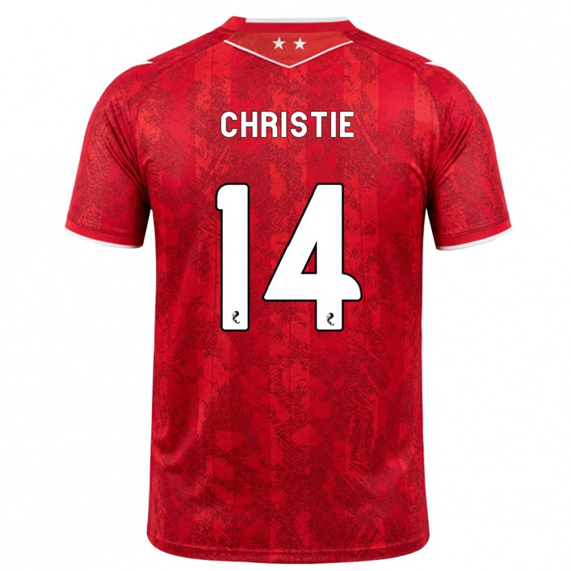 Danxen Dámské Mya Christie #14 Červená Bílá Domů Hráčské Dresy 2026/27 Dres