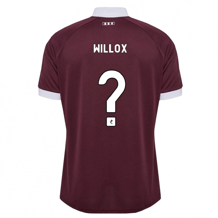 Danxen Dámské Harry Willox #0 Purpurová Bílá Domů Hráčské Dresy 2026/27 Dres