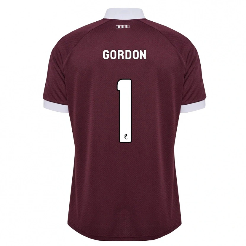 Danxen Dámské Craig Gordon #1 Purpurová Bílá Domů Hráčské Dresy 2026/27 Dres