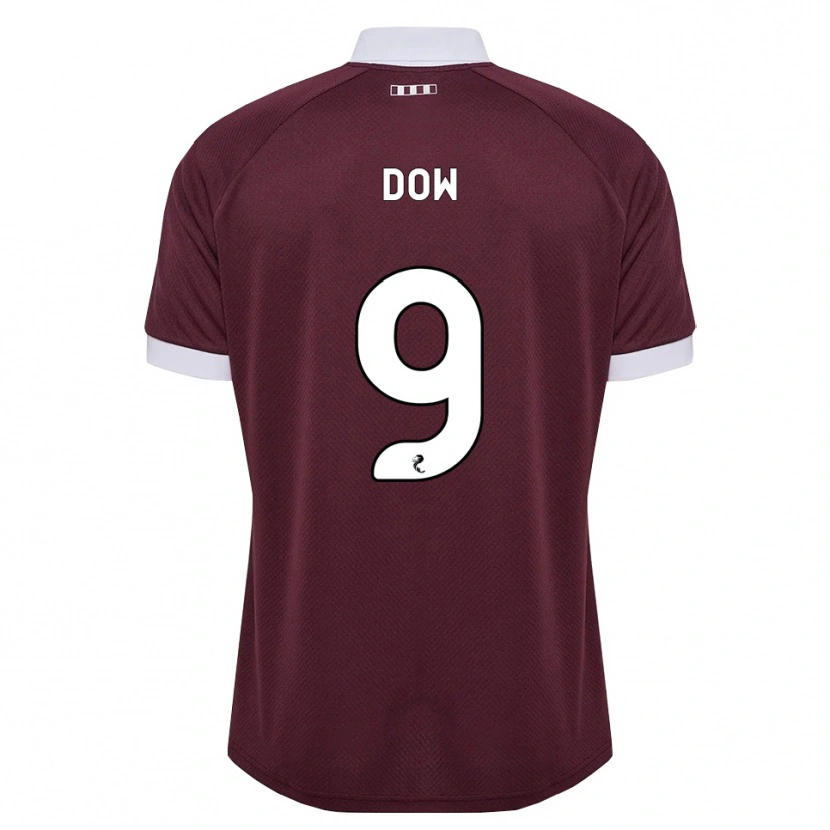 Danxen Dámské Connor Dow #9 Purpurová Bílá Domů Hráčské Dresy 2026/27 Dres