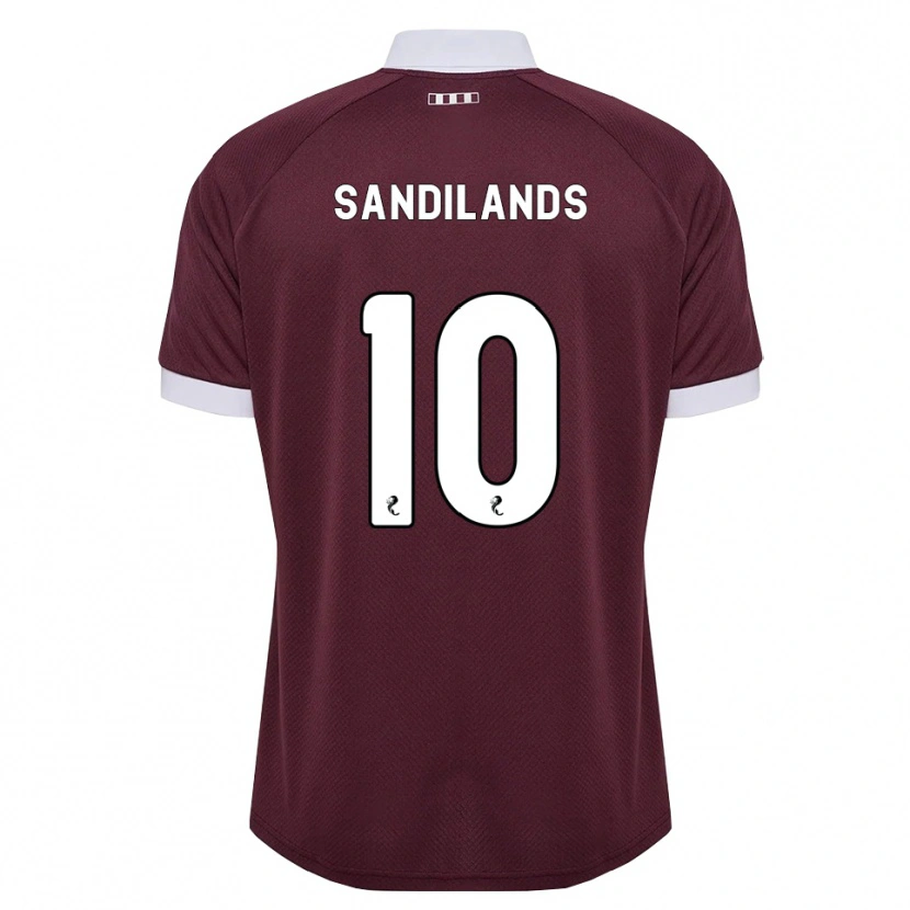 Danxen Dámské Callum Sandilands #10 Purpurová Bílá Domů Hráčské Dresy 2026/27 Dres
