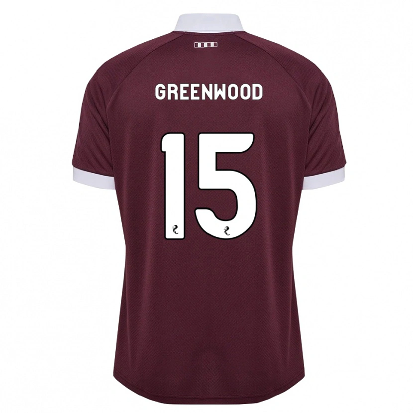 Danxen Dámské Brodie Greenwood #15 Purpurová Bílá Domů Hráčské Dresy 2026/27 Dres
