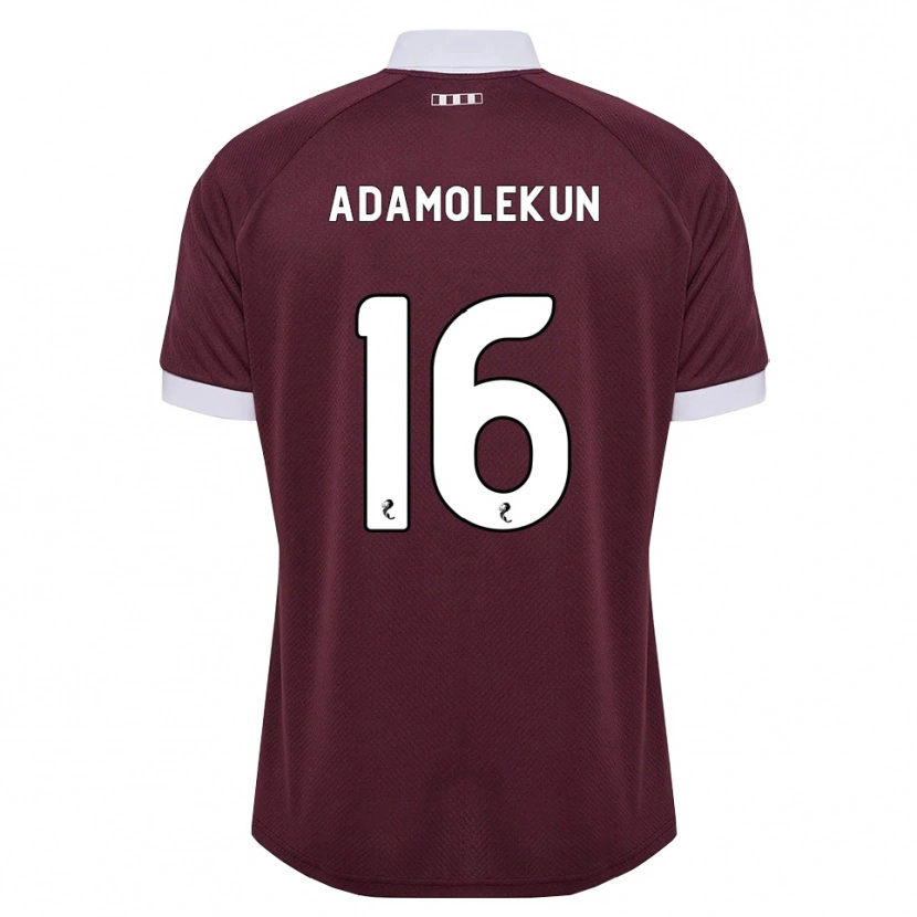 Danxen Dámské Olufolasade Adamolekun #16 Purpurová Bílá Domů Hráčské Dresy 2026/27 Dres