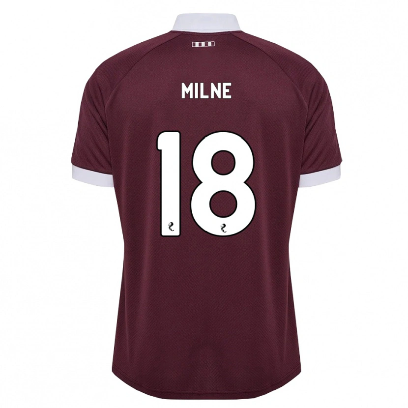 Danxen Dámské Harry Milne #18 Purpurová Bílá Domů Hráčské Dresy 2026/27 Dres