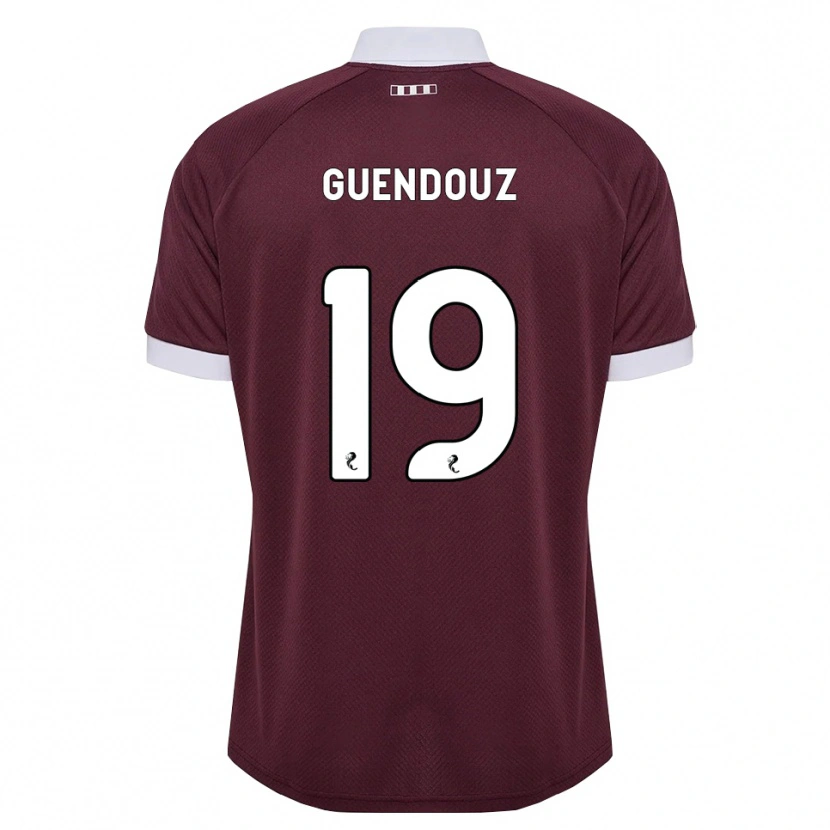 Danxen Dámské Sabri Guendouz #19 Purpurová Bílá Domů Hráčské Dresy 2026/27 Dres