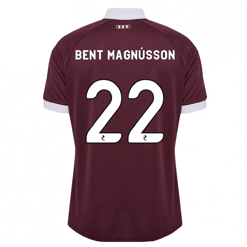 Danxen Dámské Tómas Bent Magnússon #22 Purpurová Bílá Domů Hráčské Dresy 2026/27 Dres
