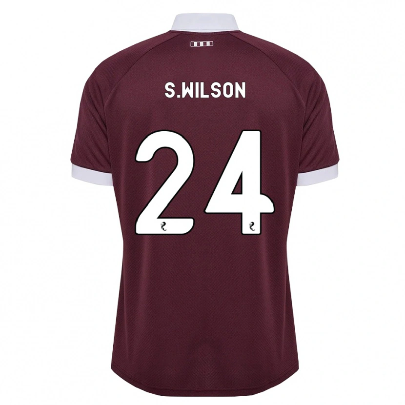 Danxen Dámské Stanley Wilson #24 Purpurová Bílá Domů Hráčské Dresy 2026/27 Dres