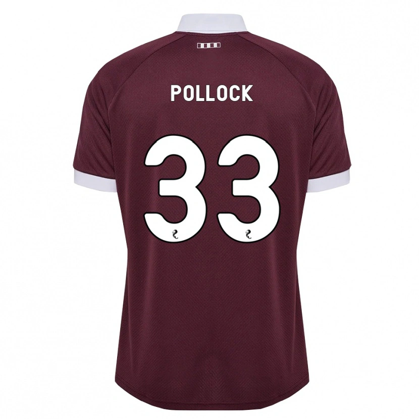 Danxen Dámské Finlay Pollock #33 Purpurová Bílá Domů Hráčské Dresy 2026/27 Dres