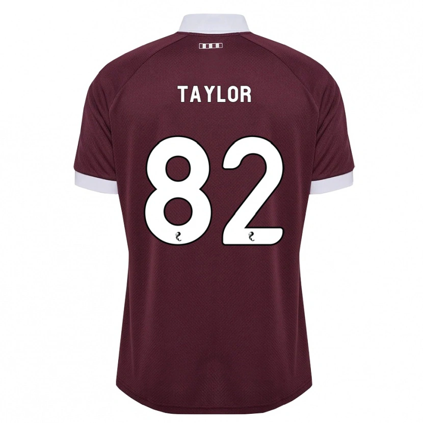 Danxen Dámské Gerald Taylor #82 Purpurová Bílá Domů Hráčské Dresy 2026/27 Dres