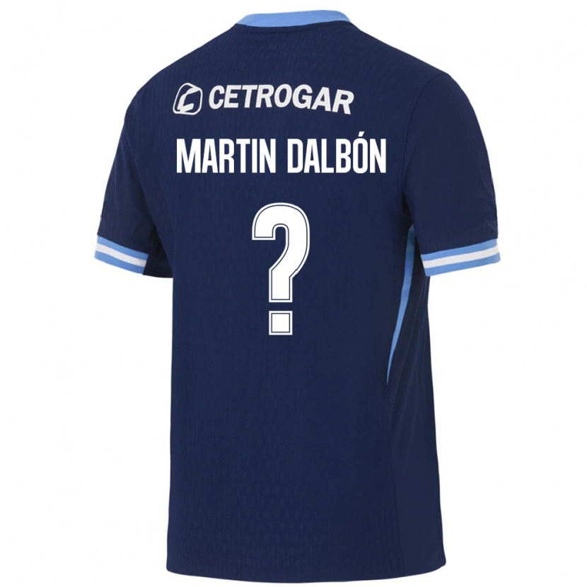 Danxen Dámské Juan Martin Dalbón #0 Královsky Modrá Světle Modrá Bílá Daleko Hráčské Dresy 2026/27 Dres