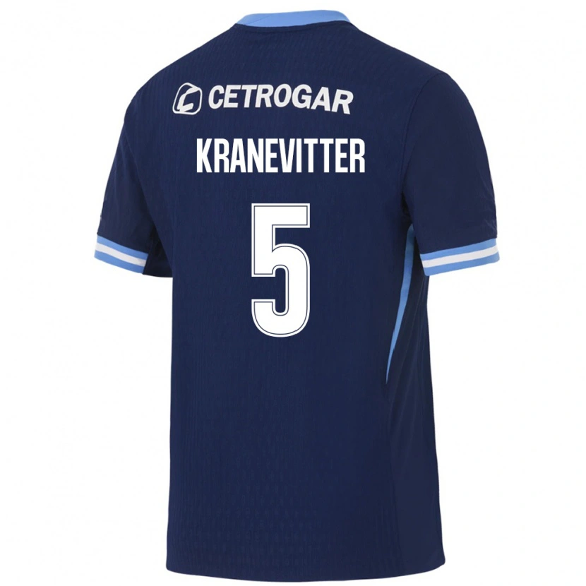 Danxen Dámské Matías Kranevitter #5 Královsky Modrá Světle Modrá Bílá Daleko Hráčské Dresy 2026/27 Dres
