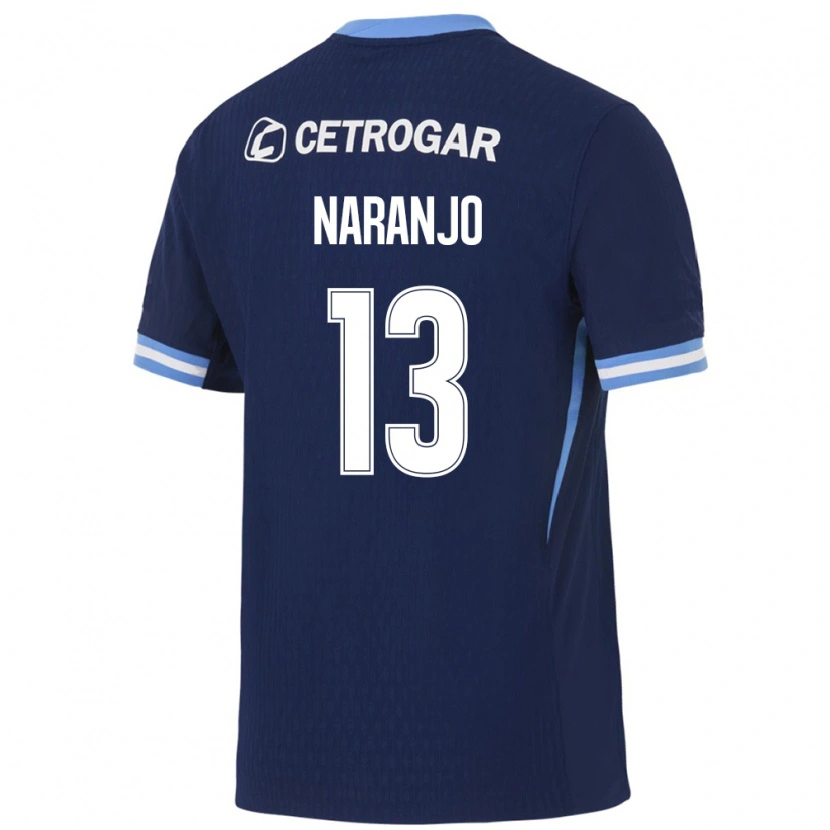 Danxen Dámské Luciano Naranjo #13 Královsky Modrá Světle Modrá Bílá Daleko Hráčské Dresy 2026/27 Dres